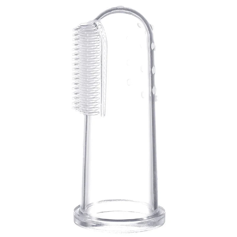 Super Soft Silicone Pet Finger Toothbrush For Dog And Cat Dental Care